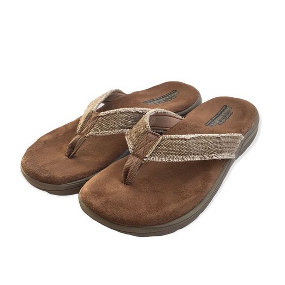 🆕Skechers Men's Bosnia Flip Flop Sandals - Picture 1 of 8